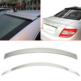 Fits 08-14 W204 B Type Trunk & Roof Wing #775 Iridium Silver Metallic