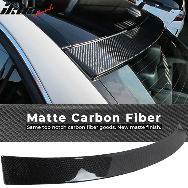 2008-2014 Mercedes Benz C-Class W204 Roof Spoiler Carbon Fiber