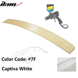 2011-2014 Hyundai Sonata OEM Style Unpainted Roof Spoiler Wing ABS