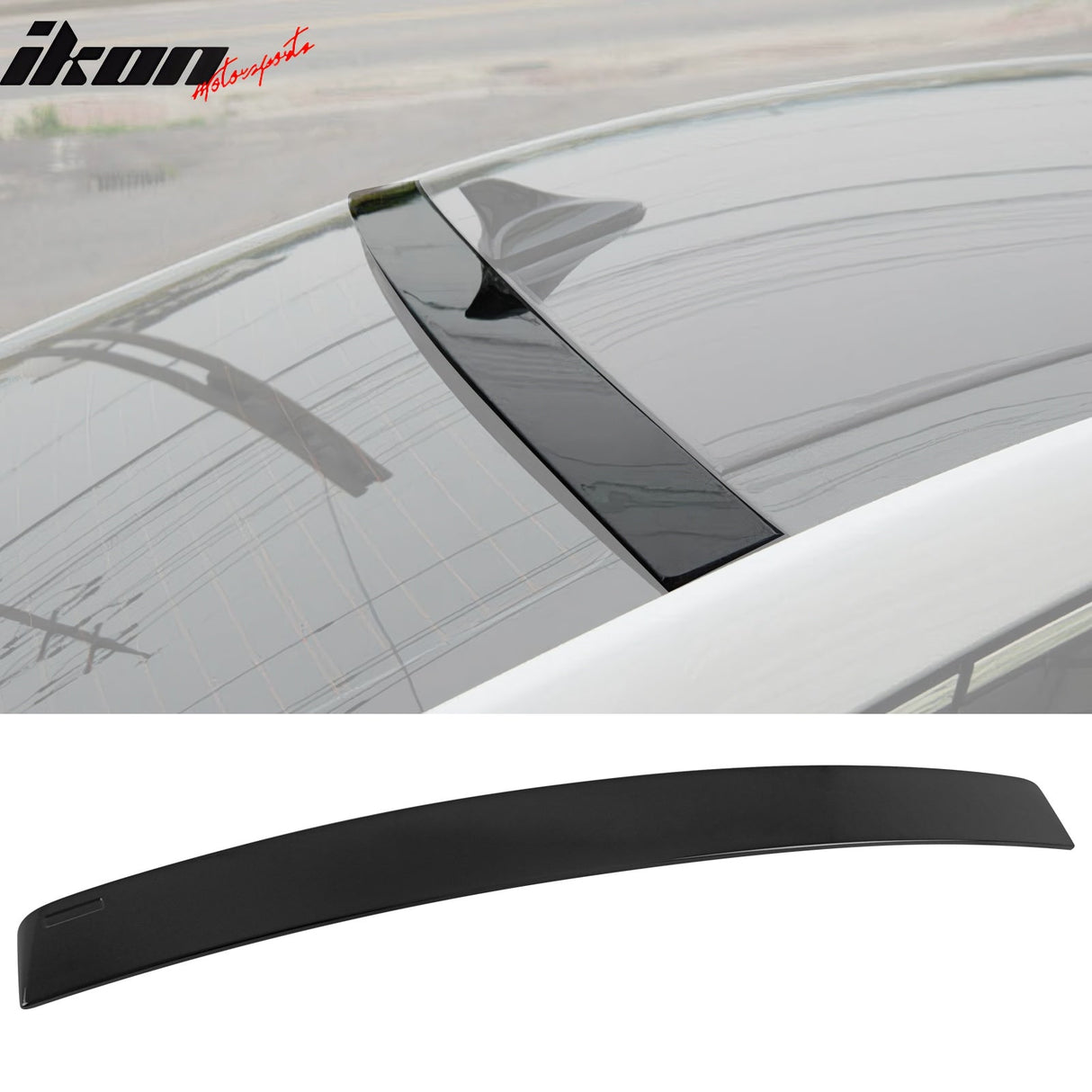 2011-2014 Hyundai Sonata OEM Style Unpainted Roof Spoiler Wing ABS