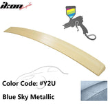 2011-2014 Hyundai Sonata OEM Style Unpainted Roof Spoiler Wing ABS