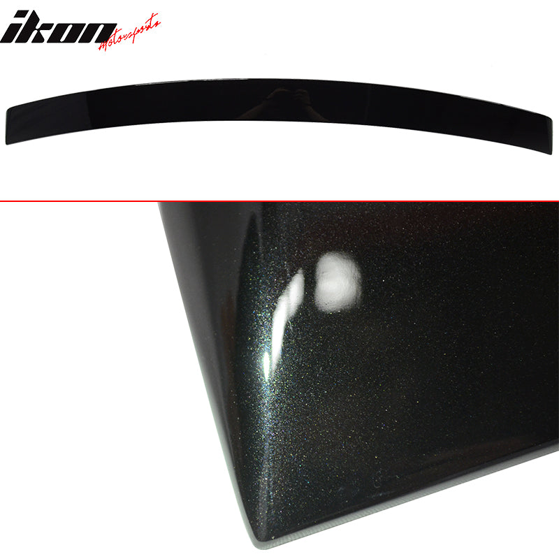 Fits 10-16 Benz W212 Sedan Trunk Spoiler & Roof Wing #197 Obsidian