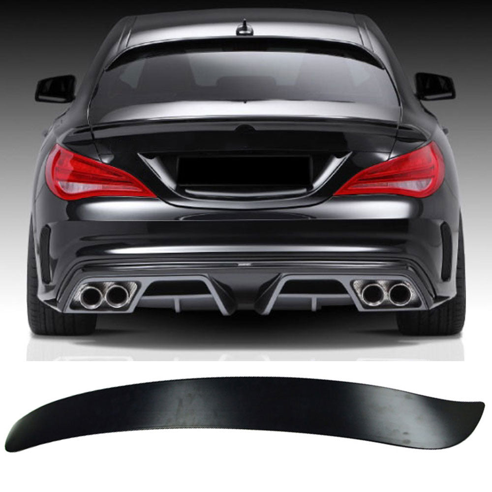 2013-2018 Benz W117 4Door OE Style Rear Roof Spoiler ABS