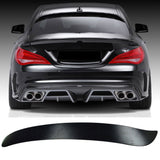 2013-2018 Benz W117 4Door OE Style Rear Roof Spoiler ABS