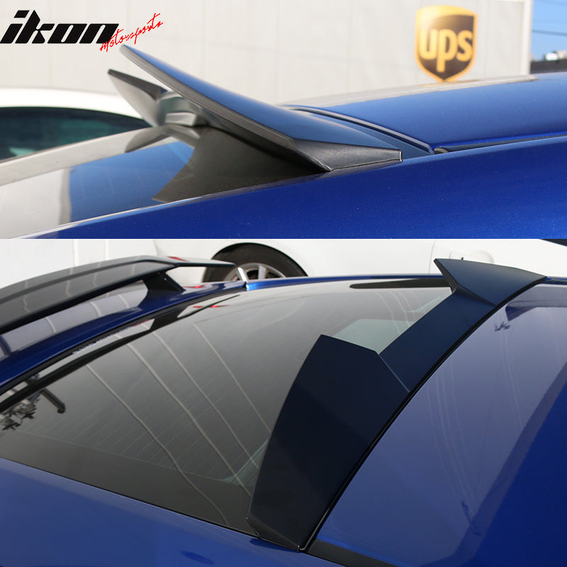 2016-2020 Honda Civic Coupe V Style Roof Spoiler Wing ABS