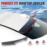 2015-2021 Subaru WRX & WRX STI Rear Top Roof Window Spoiler Wing V2 Style ABS Plastic Painted #G1U E1U GE2 Ice Silver Metallic