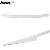 2016-2021 Honda Civic Sedan V Style Painted #NH788P White Roof Spoiler