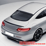 15-21 Benz W205 C-Class Coupe Roof Spoiler OE Style Carbon Fiber Wing