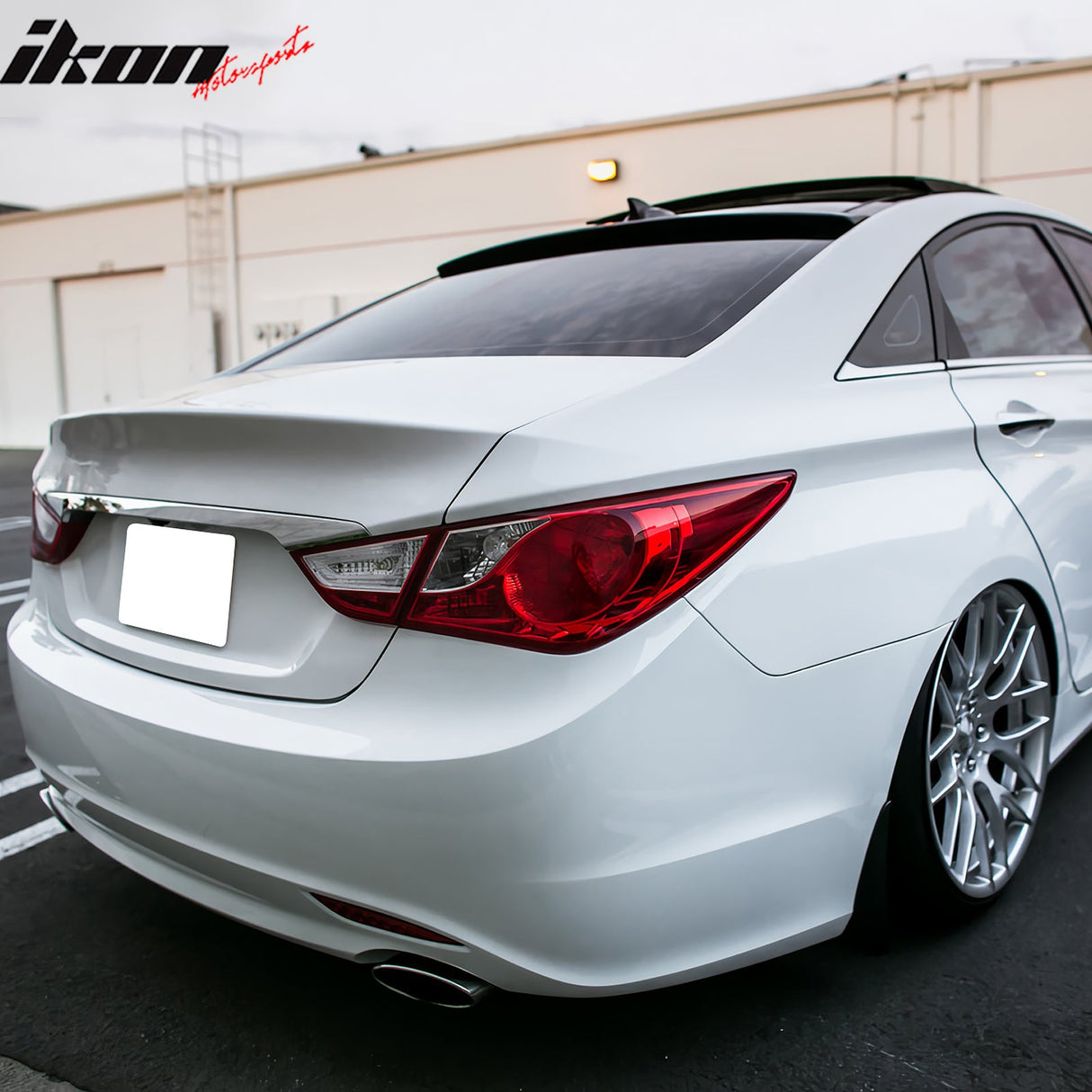 2011-2014 Hyundai YF Sonata OE Style #EB Ebony Black Roof Spoiler ABS