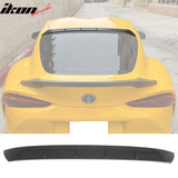 2020-2025 Toyota Supra GR MK5 Matte Black Rear Roof Spoiler Wing ABS
