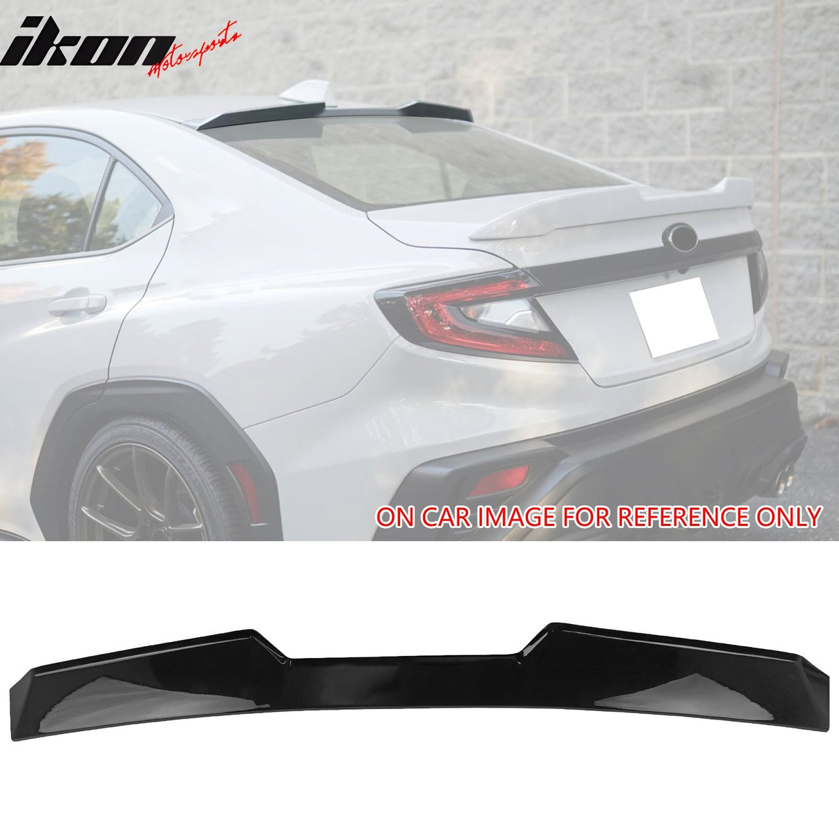 2022-2025 Subaru WRX V Style ABS Rear Window Roof Spoiler