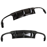 2012-2014 Benz C-Class W204 LCI Rear Lip Diffuser Carbon Fiber