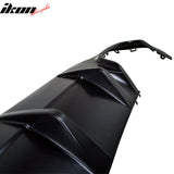 2012-2015 Mercedes Benz C204 LCI Sport Rear Bumper Diffuser Lip ABS