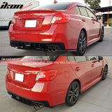 2015-2021 Subaru WRX STI Style Painted #D4S Rear Bumper Diffuser ABS