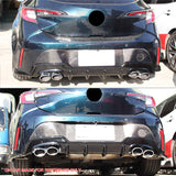 Fits 19-22 Toyota Corolla E210 Hatchback Matte Black Rear Diffuser ABS