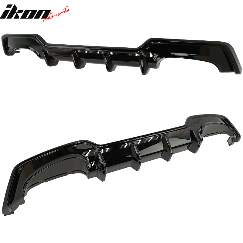2019-2022 Toyota Corolla 5DR Rear Lip Diffuser Aprons Muffler Tip ABS