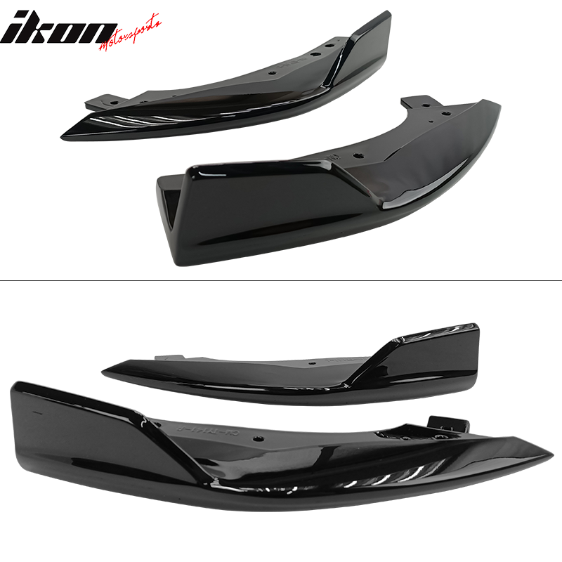 2019-2022 Toyota Corolla 5DR Rear Lip Diffuser Aprons Muffler Tip ABS