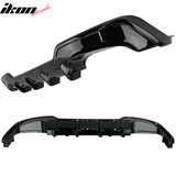 2019-2022 Toyota Corolla 5DR Rear Lip Diffuser Aprons Muffler Tip ABS