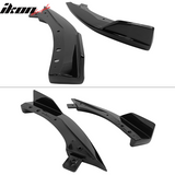 2019-2022 Toyota Corolla 5DR Rear Lip Diffuser Aprons Muffler Tip ABS
