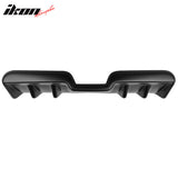 2015-2021 Subaru WRX STI H Style Matte Black Rear Bumper Lip Diffuser