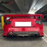 2013-2020 Scion FRS Toyota 86 BRZ OE Style Gloss Black Rear Diffuser