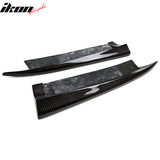 2012-2014 Benz W204 C-Class OE Style Carbon Fiber Rear Bumper Aprons