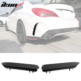 2014-2019 Benz W117 C117 CLA-Class Unpainted Rear Side Vent Canards