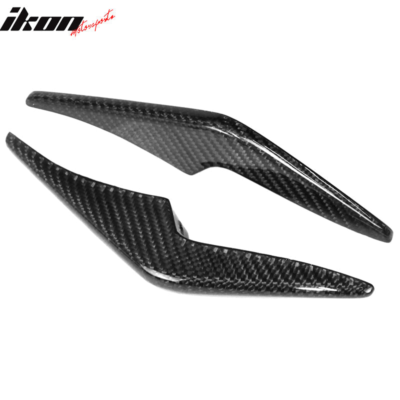 2019-2022 Toyota Corolla 5DR TRD Style Carbon Fiber Rear Bumper Aprons