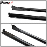 2019-2025 Toyota Corolla Hatchback 5Dr Painted #218 Black Side Skirts