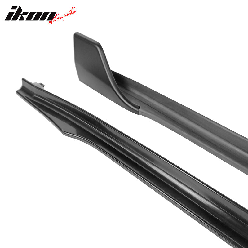 2017-2023 Tesla Model 3 V Style Unpainted Side Skirts Extension 6PC PP