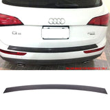2010-2015 Audi Q5 S Line Carbon  CF Rear Bumper Sill Plate Trim Cover