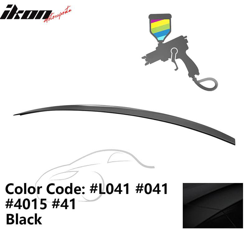 2009-2014 Audi A4 Quattro B8 4Door Painted ABS Trunk Spoiler Wing