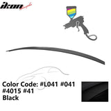 2009-2014 Audi A4 Quattro B8 4Door Painted ABS Trunk Spoiler Wing