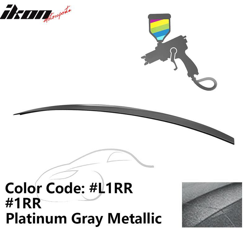 2009-2014 Audi A4 Quattro B8 4Door Painted ABS Trunk Spoiler Wing