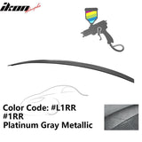 2009-2014 Audi A4 Quattro B8 4Door Painted ABS Trunk Spoiler Wing