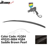 2009-2014 Audi A4 Quattro B8 4Door Painted ABS Trunk Spoiler Wing