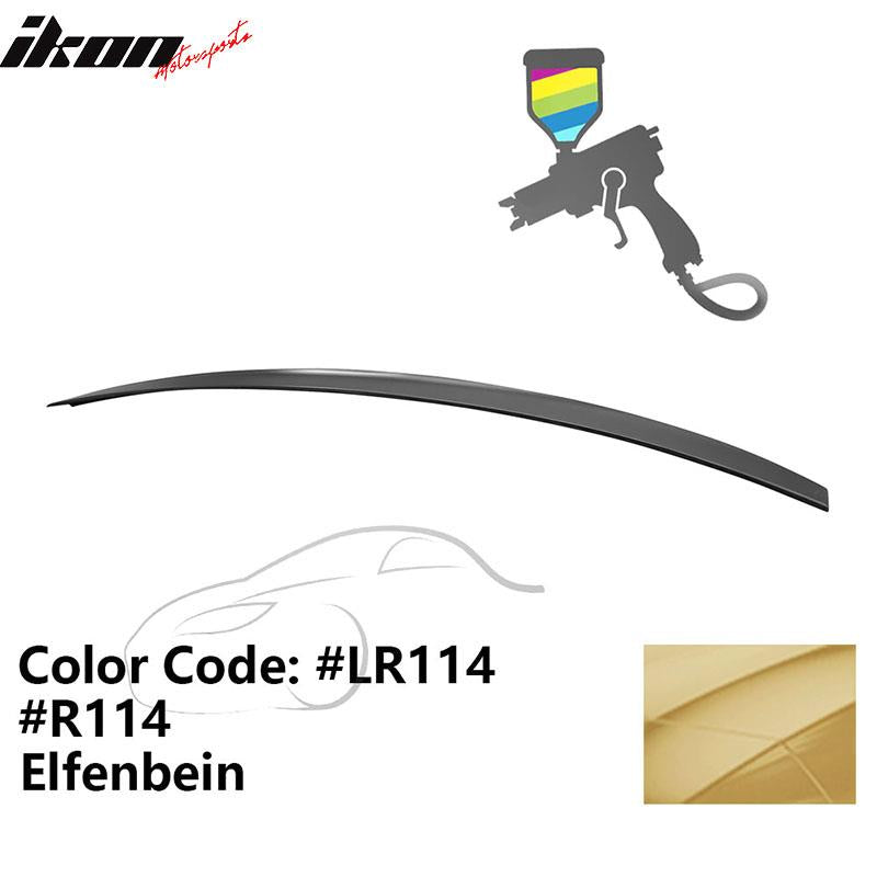 2009-2014 Audi A4 Quattro B8 4Door Painted ABS Trunk Spoiler Wing