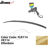 2009-2014 Audi A4 Quattro B8 4Door Painted ABS Trunk Spoiler Wing