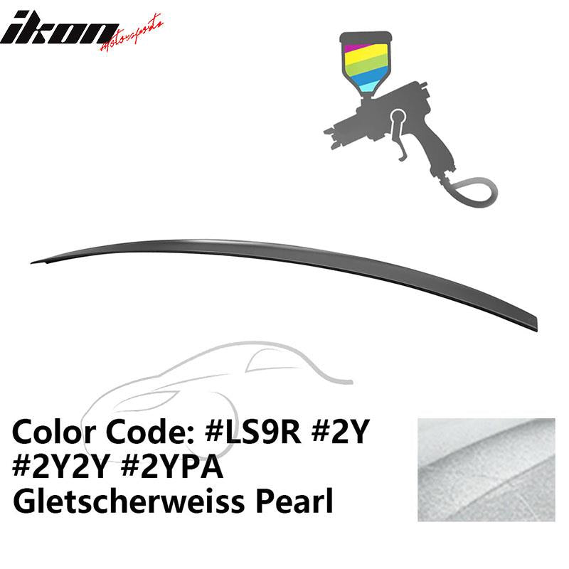 2009-2014 Audi A4 Quattro B8 4Door Painted ABS Trunk Spoiler Wing