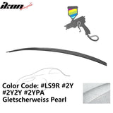 2009-2014 Audi A4 Quattro B8 4Door Painted ABS Trunk Spoiler Wing