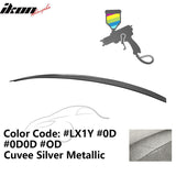 2009-2014 Audi A4 Quattro B8 4Door Painted ABS Trunk Spoiler Wing