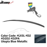 2009-2014 Audi A4 Quattro B8 4Door Painted ABS Trunk Spoiler Wing