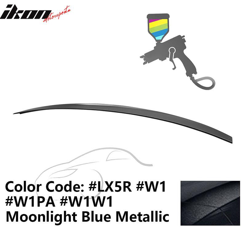 2009-2014 Audi A4 Quattro B8 4Door Painted ABS Trunk Spoiler Wing