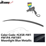 2009-2014 Audi A4 Quattro B8 4Door Painted ABS Trunk Spoiler Wing