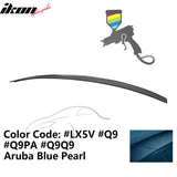 2009-2014 Audi A4 Quattro B8 4Door Painted ABS Trunk Spoiler Wing