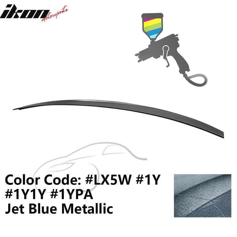 2009-2014 Audi A4 Quattro B8 4Door Painted ABS Trunk Spoiler Wing