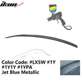 2009-2014 Audi A4 Quattro B8 4Door Painted ABS Trunk Spoiler Wing