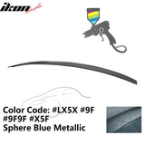 2009-2014 Audi A4 Quattro B8 4Door Painted ABS Trunk Spoiler Wing