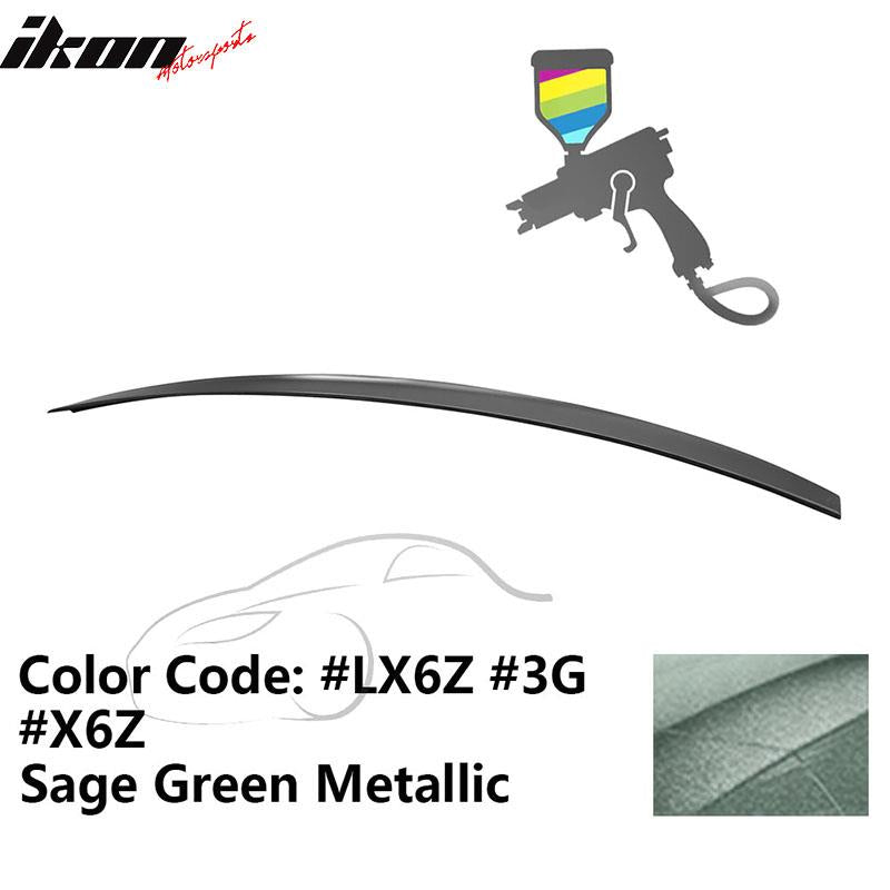 2009-2014 Audi A4 Quattro B8 4Door Painted ABS Trunk Spoiler Wing