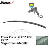 2009-2014 Audi A4 Quattro B8 4Door Painted ABS Trunk Spoiler Wing